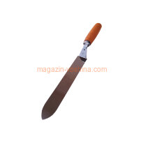 Нож 26  пчеловодный 205 мм, с двухсторонней  нижней заточкой, деревянная ручка